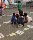 子ども向け学習会「おこづかいゲーム」の様子
