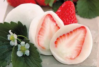 年間100万個販売する看板商品いちご大福