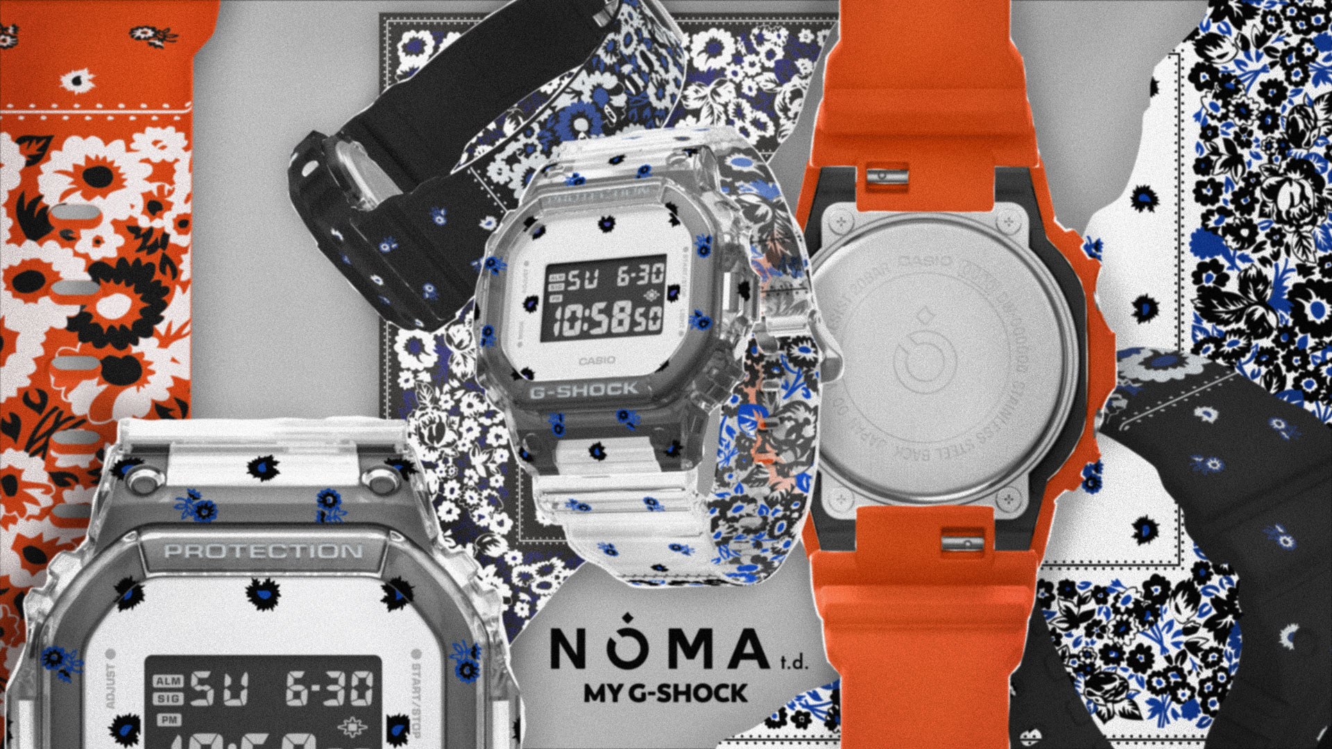 MY G-SHOCK」に「NOMA t.d.」コラボモデルが登場｜カシオ計算機株式