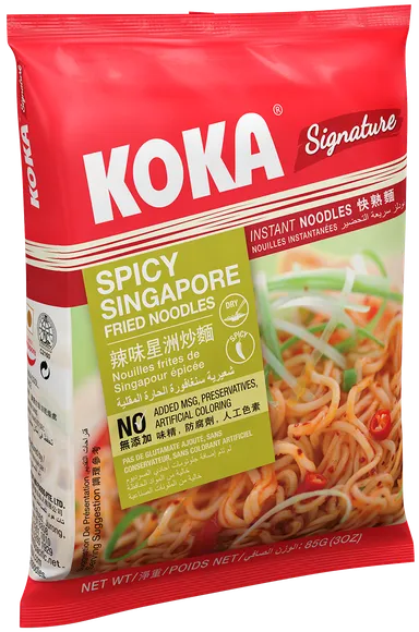 「KOKA」のスパイシーシンガポール焼きそば