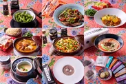 「銀座嘉禅」オーナーシェフ簗田 圭氏が開発したシンガポールブランドの食材を使った料理9品