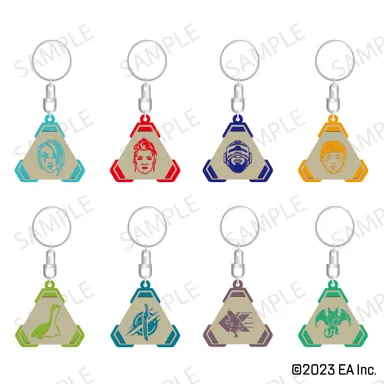 〈Apex Legends　トレーディングアイコンメタルキーホルダー Vol.3 (全8種)　画像〉