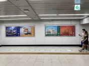 JR新宿駅構内ポスター掲出