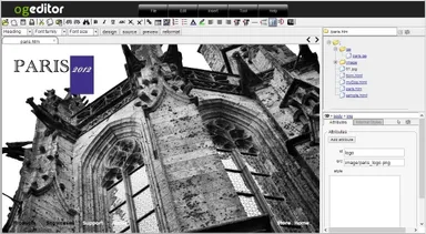 「ogEditor」 テンプレート機能