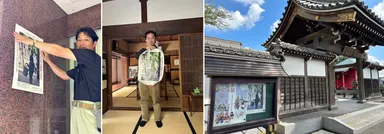 「秋分の日はお墓参りの日」ポスターを様々な場所へ約4,000枚を掲出