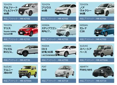 適合車種一部抜粋