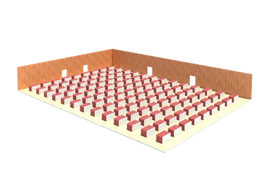 F-Pod_体育館に設置
