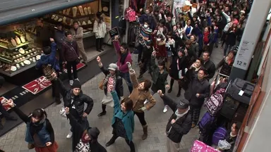 ダンサーの様子