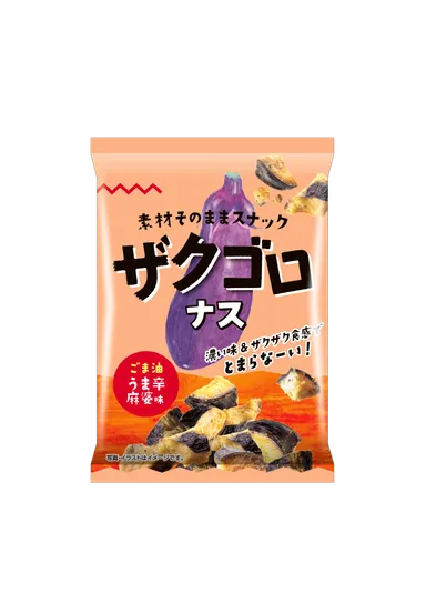 ザクゴロ野菜　ナス　ごま油うま辛麻婆