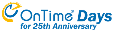 OnTime Days for 25th Anniversary　ロゴ