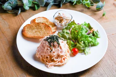 明太子クリーム生パスタ