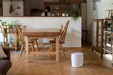 リビングにぴったりなスチーム式加湿器 H220