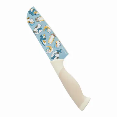 mofusand三徳包丁　サメにゃん(裏側)