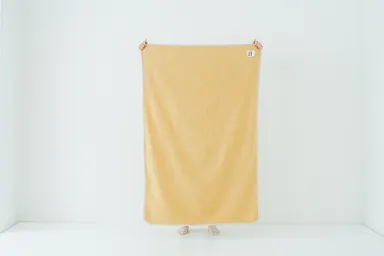 100×150 PIPING BLANKET 9,790円［MUSTARD × GREIGE］
