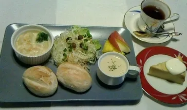 自然薯美人プレートランチ