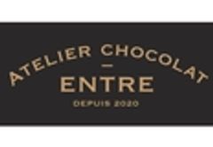 ATELIER CHOCOLAT　ENTRE、株式会社間渕商店のロゴ