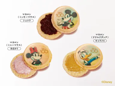 プリント入りマカロン各種