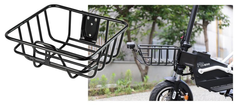 あなたと進化する電動バイクPXiD-F2」 オプションパーツを多数
