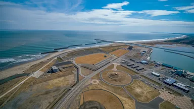 鳥の海公園全景