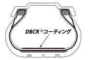 DBCR(R)コーティング概念図
