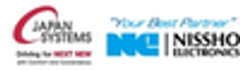 ジャパンシステム株式会社、日商エレクトロニクス株式会社のロゴ