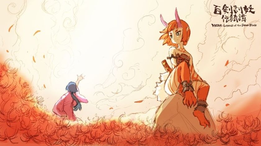 和風アクションRPG「百剣討妖伝綺譚」 最新アニメーションPVを 和風アクションRPG「百剣討妖伝綺譚」 最新アニメーションPVを
