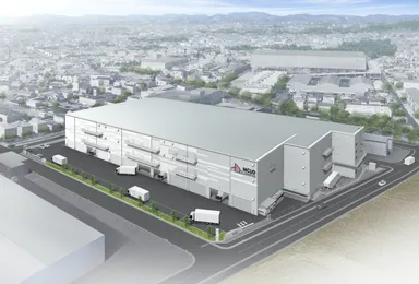 「(仮称) 小牧市文津物流施設計画」外観イメージ(鳥瞰)