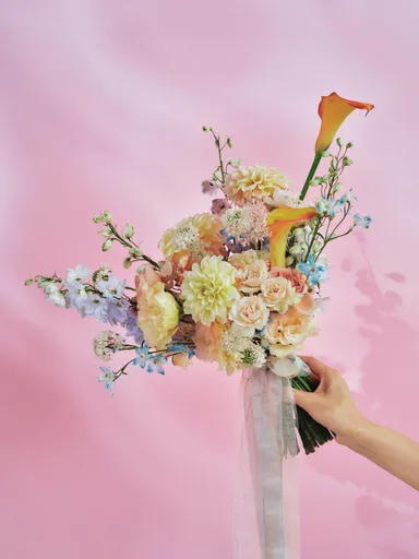 ”I Do.”_ブーケ『Coral Cheek』_日比谷花壇