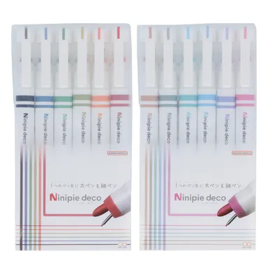 Ninipie deco 6本セット