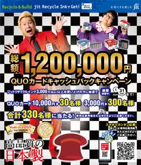 ジットの120万円QUOカードキャッシュバックキャンペーン