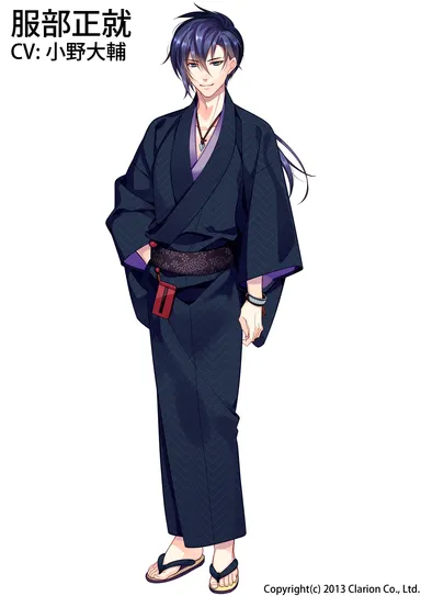 キャラクターカット　服部正就(CV：小野大輔)