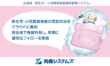 広島県の新生児・小児の聴覚検査精度管理システムを構築