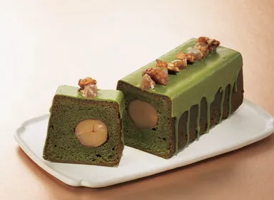 ＜和楽紅屋＞和栗と抹茶のパウンドケーキ