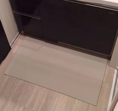 洗面マット(オフホワイト)