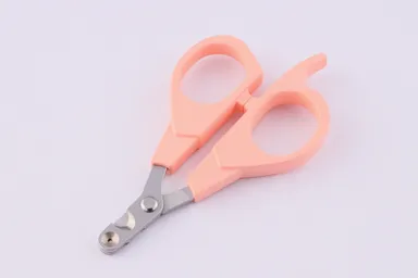 猫用ハイブリッド爪切り　ピンク(1)