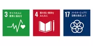 SDGs 3、4、17