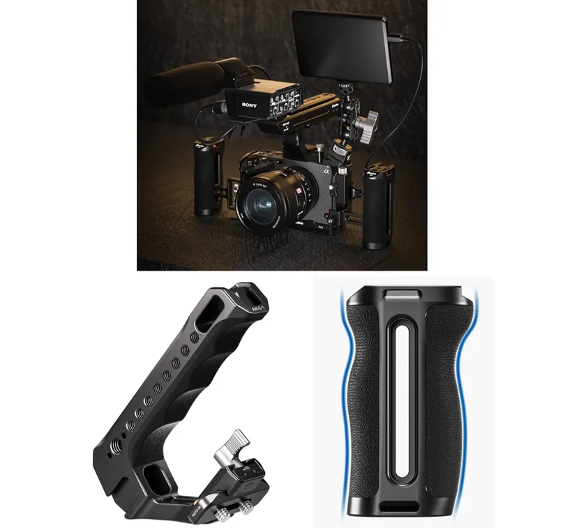 Leofoto(レオフォト)、カメラケージ用の トップハンドル・サイド Leofoto(レオフォト)、カメラケージ用の トップハンドル・サイド