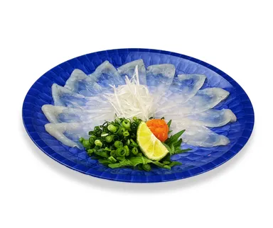 とらふぐのお刺身(てっさ)