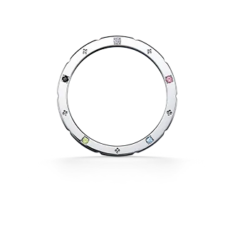 リング側面（裏・メレ5石）