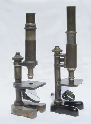 田中式顕微鏡(写真提供：大阪大学　井上 了氏) (分析機器・科学機器遺産　認定番号21 (C)JAIMA)