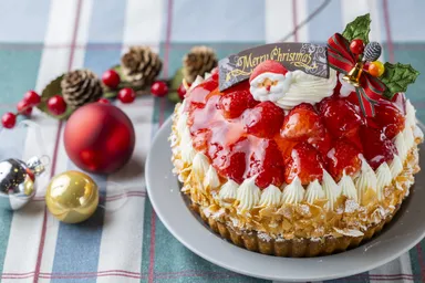 いちごのクリスマスタルト
