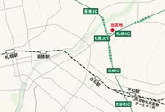 「MCUD札幌」広域地図