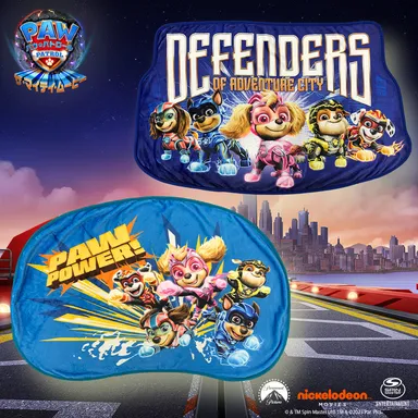 パウ・パトロール MIGHTY MOVIE ダイカットブランケット(全2種)