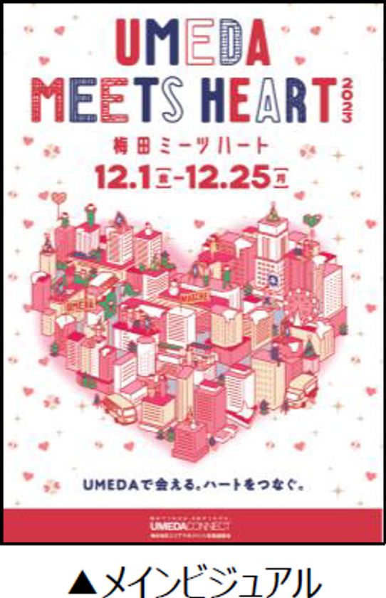 「UMEDA MEETS HEART（ウメダ ミーツ ハート） 
2023」 の開催が決定！