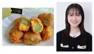 (写真左)チーズレシピの一例　(写真右)今年4月から高校生になりました。Z世代、タレントの本田紗来さん