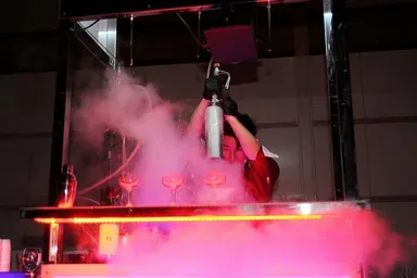 ジェラートパフォーマンスの様子 1