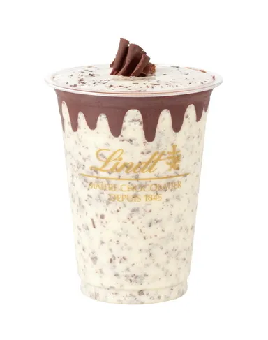 リンツ・ショコラフラッペ　パイナップル・ココ　テイクアウトカップ仕様