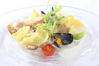 貝型パスタ“コンキリエ”の冷製