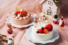 クリスマスケーキ2種