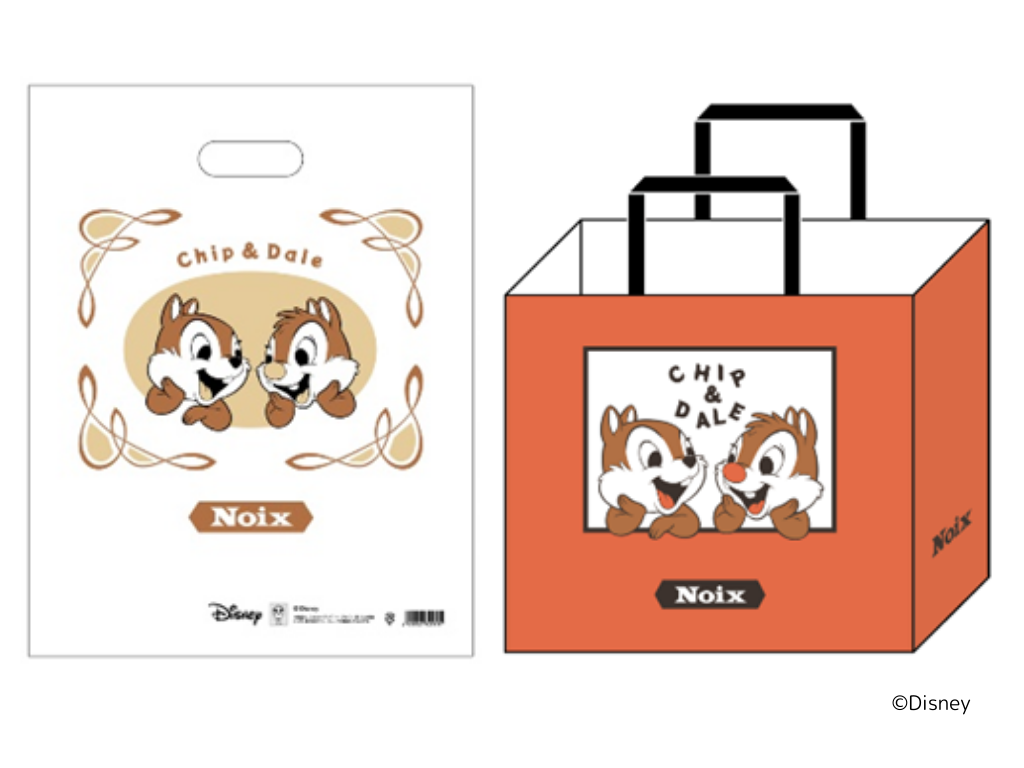 木の実のスイーツ専門店「Noix(ノワ)」から『Chip 'n Dale Collection